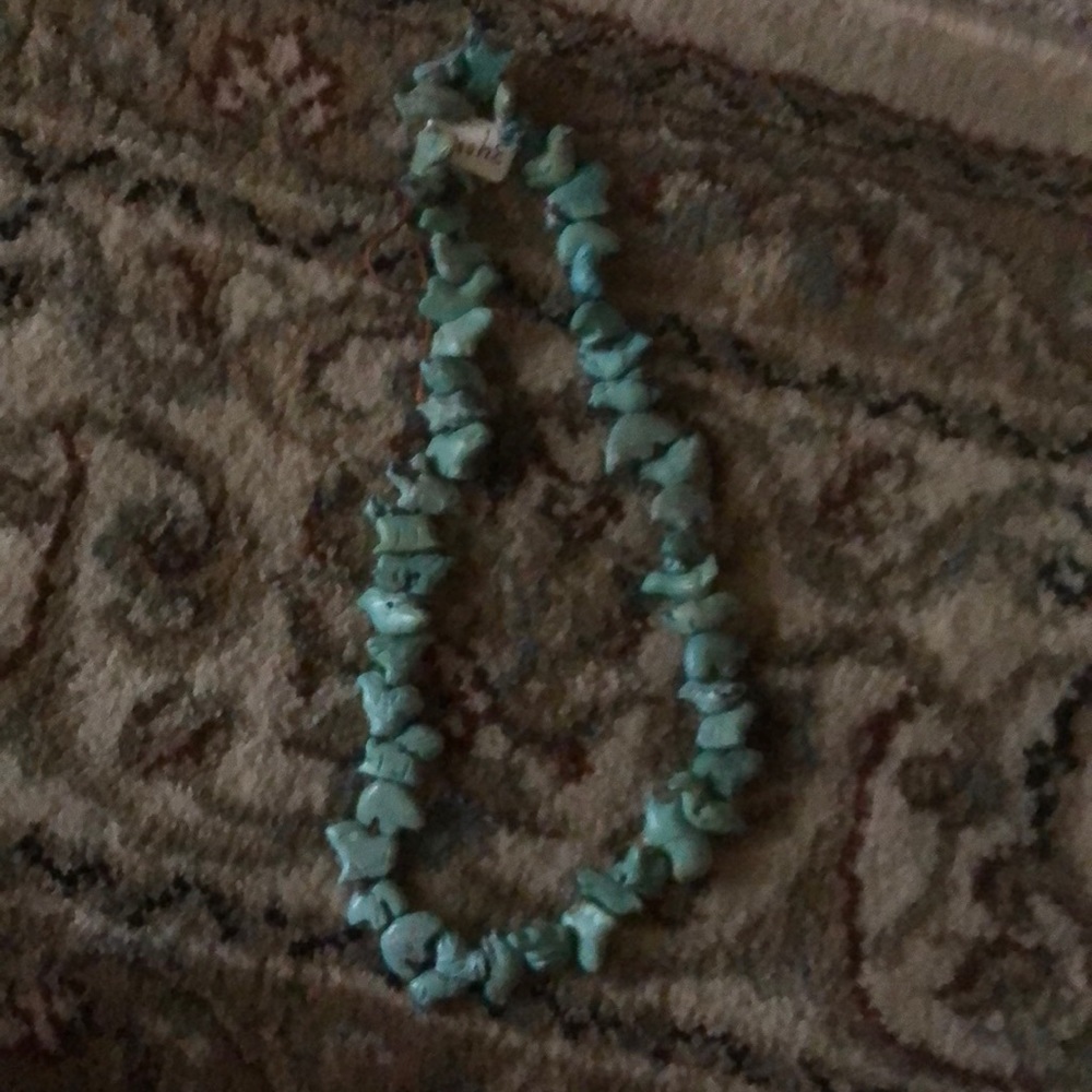 Turquoise beads,
